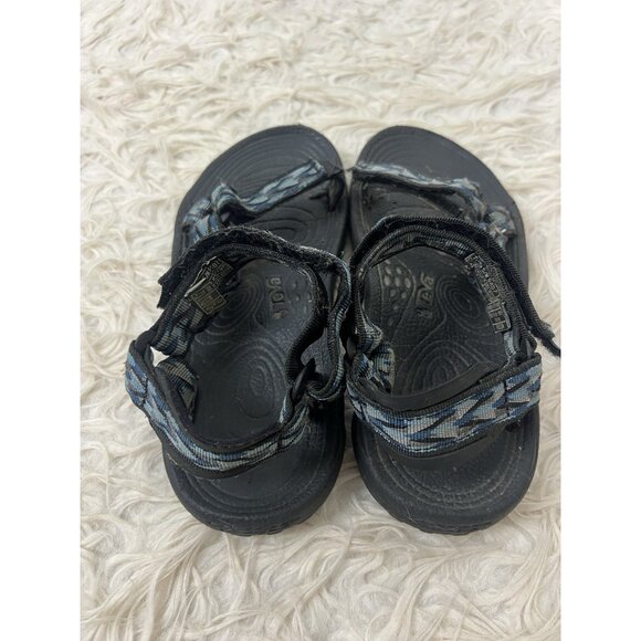 Teva Hurricane Sport Outdoor Sandals Gladiator Style Blue & Grey Womens Size 8 - Picture 4 of 8